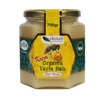 Ekotab Organik Krem Yayla Balı 400 gr